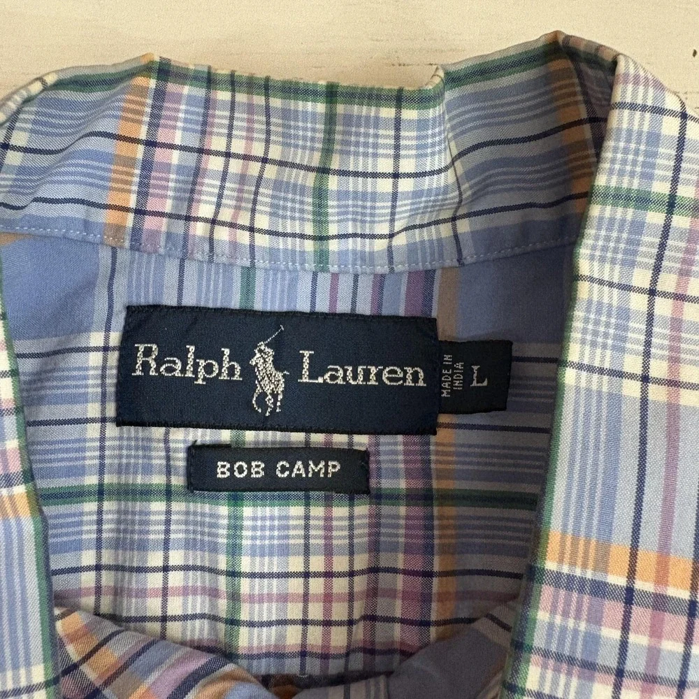 Ralph Lauren Bob Camp Shirt Polo Ralph Lauren Mens Large